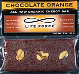 Chocolate Orange - all raw organic energy bar, 3 ounces