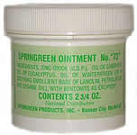 Springreen Oil Base Salve, 2  3/4 ounces