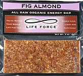 Fig Almond - all raw organic energy bar, 3 ounces