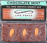 Chocolate Mint - all raw organic energy bar, 3 ounces